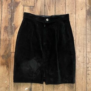 United Colors Of Benetton Black Pencil Skirt